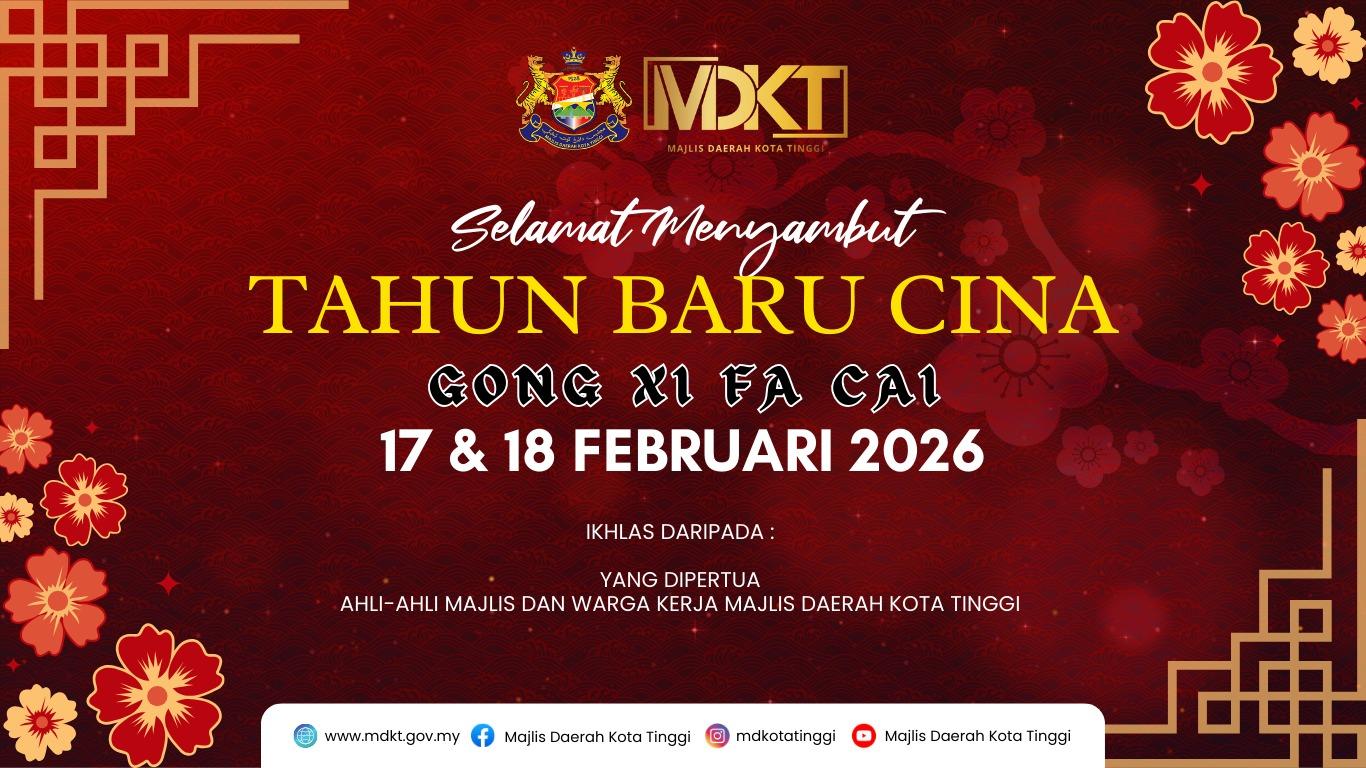 Selamat Menyambut Tahun Baru Cina